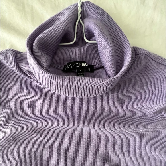 Lilac turtleneck - Picture 2 of 5
